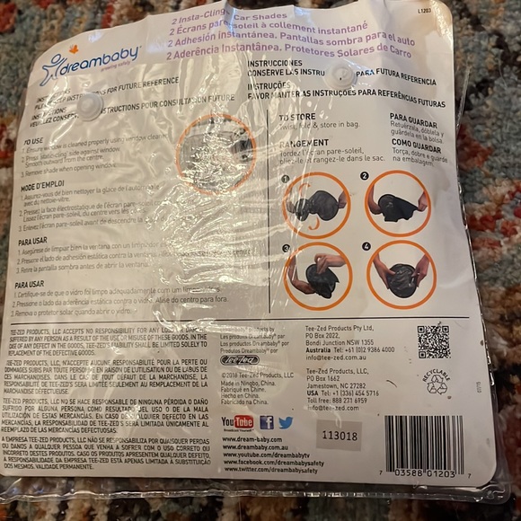 2 Insta-Cling Car Shades - Picture 3 of 3